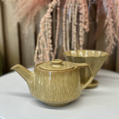 Набор керамический Кофейник с воронкой "Пустыня" Fabrica