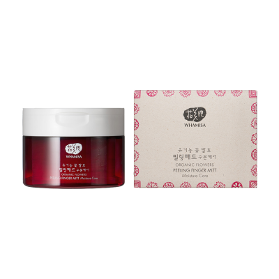 Спонжи для пилинга на основе цветочных ферментов (увлажняющие) 180 гр WHAMISA